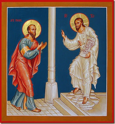 Jésus ressuscité envoie Saint Paul